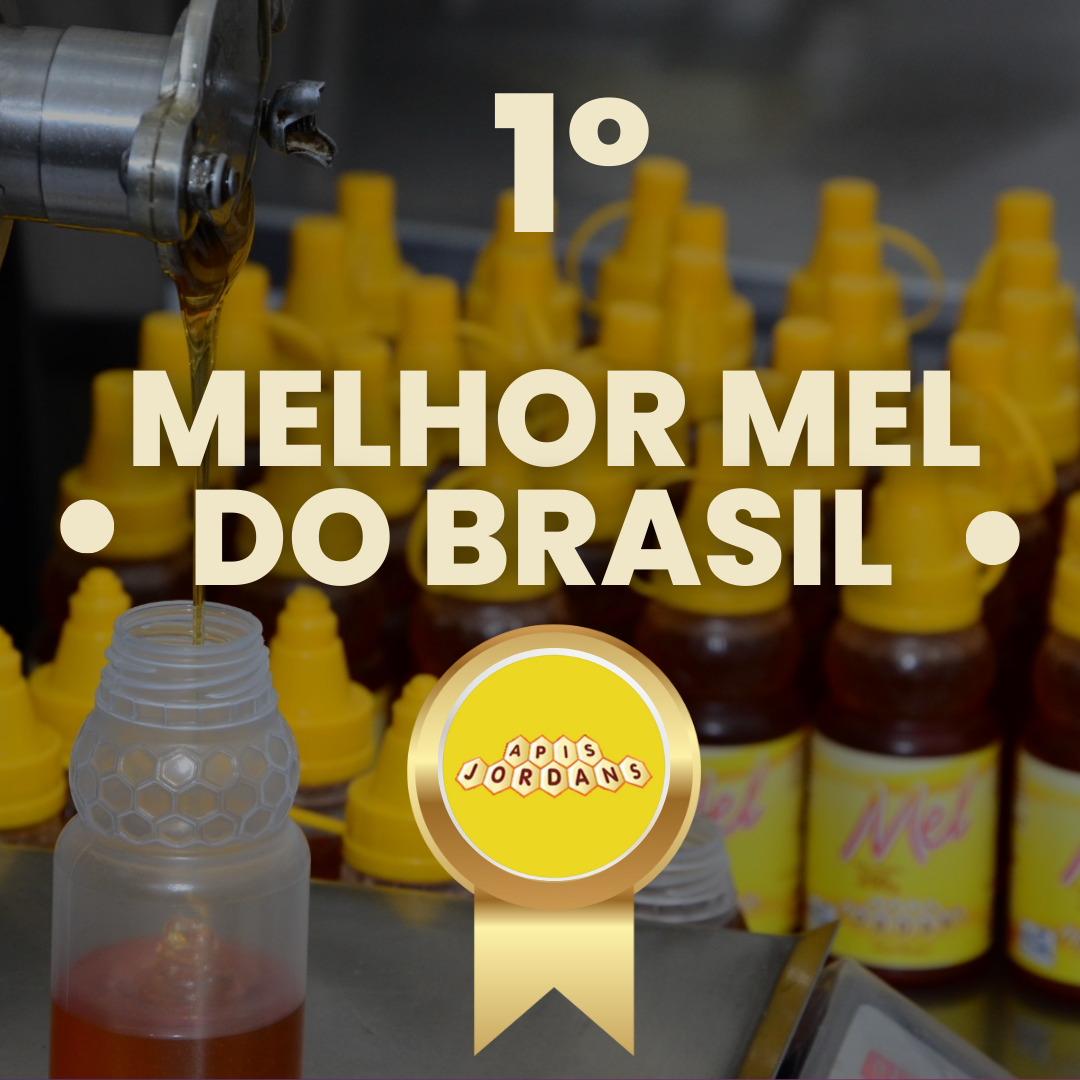 MEL APIS JORDANS  ELEITO COMO O MELHOR MEL DO BRASIL 